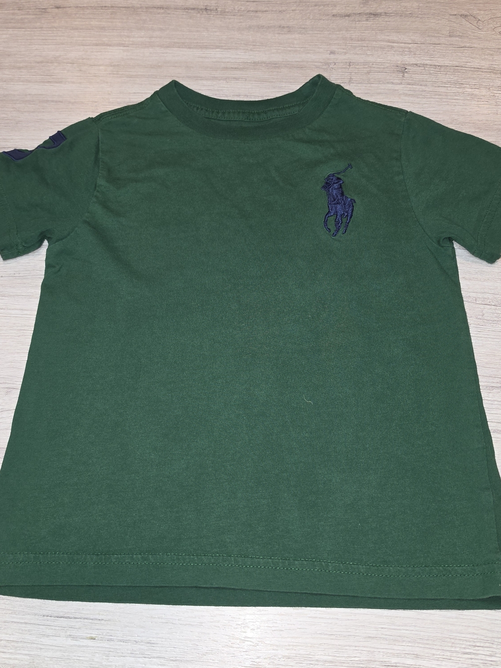 Polo Ralph Lauren Big Pony Short Sleeve T-shirt Toddler Green Boys Size 4T